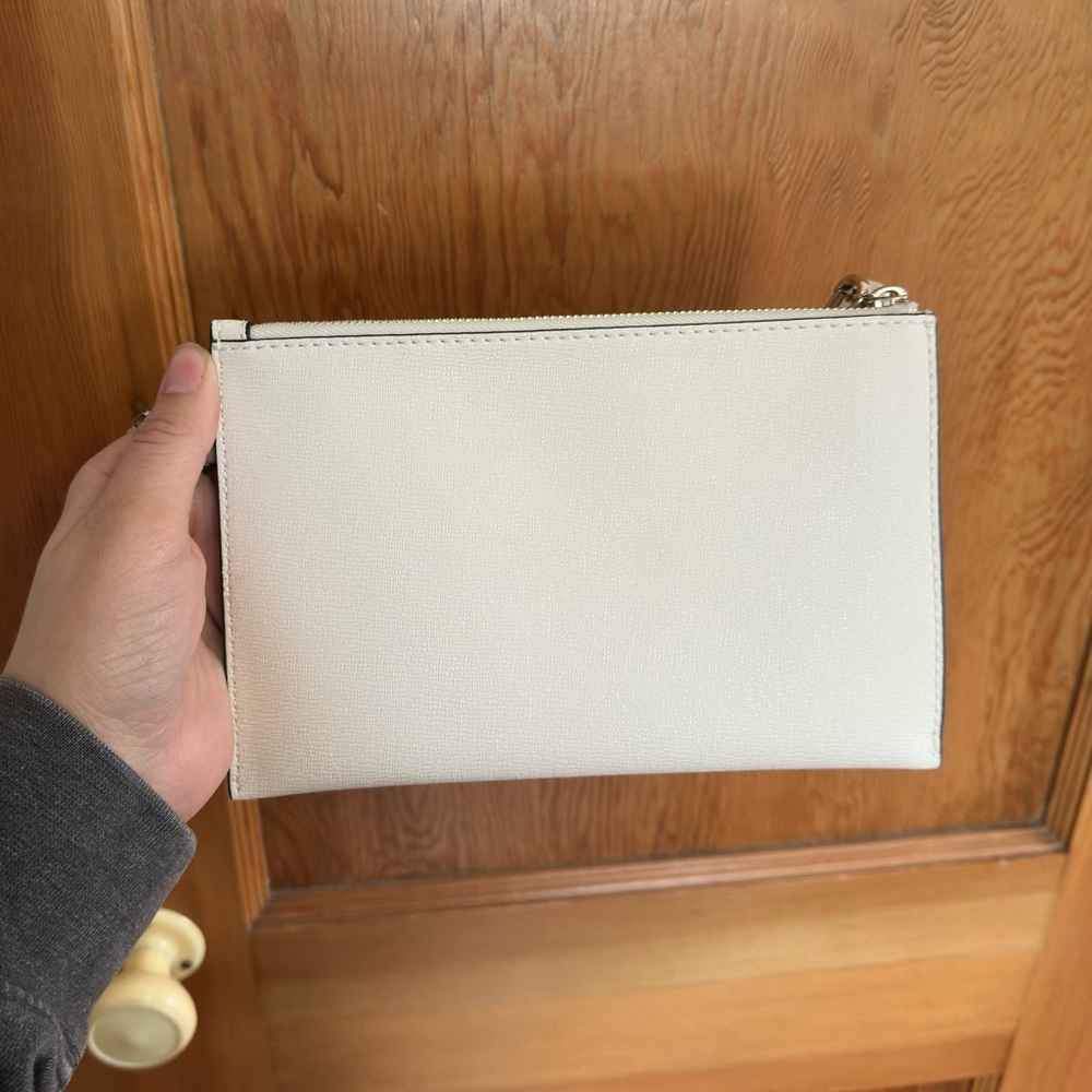 kate spade all day bouquet floral leather medium L-zip wristlet - Picture 2 of 6